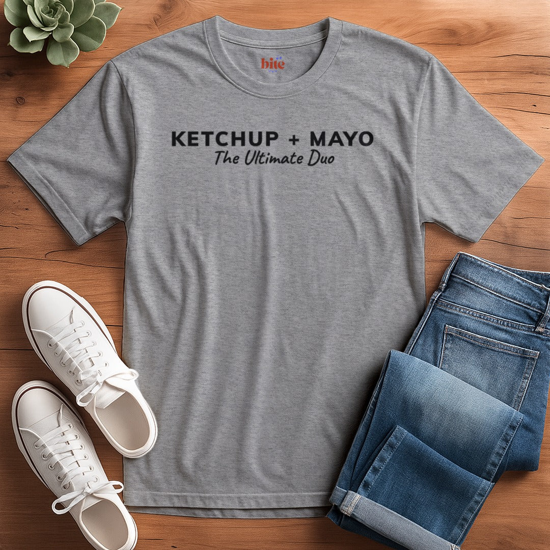 Ketchup Plus Mayo - The Ultimate Duo T-Shirt