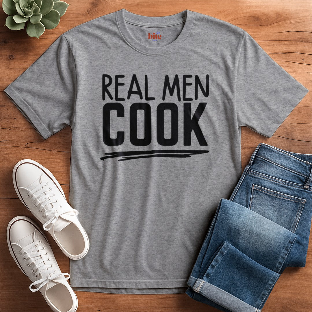Real Men Cook T-Shirt