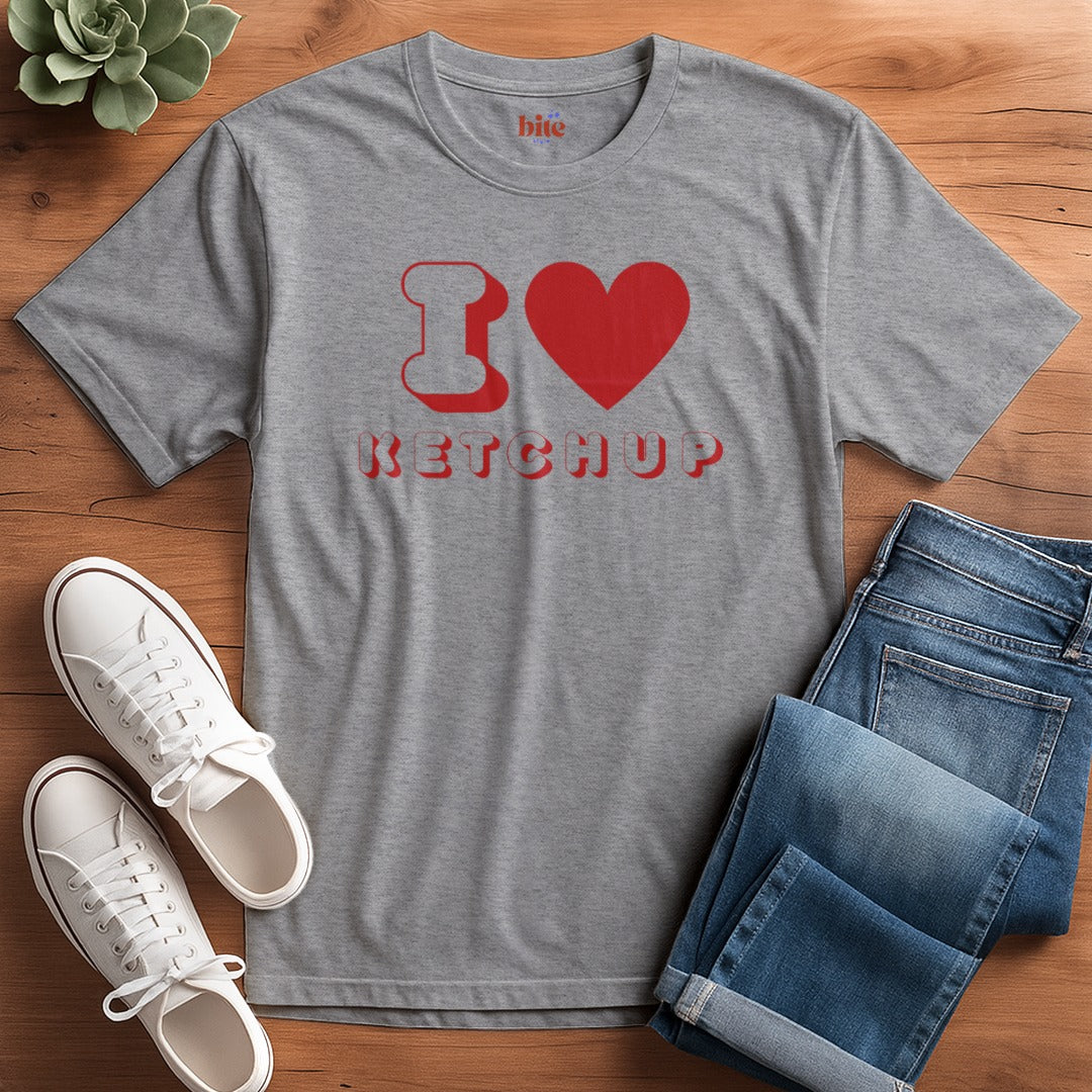 I Love Ketchup T-Shirt