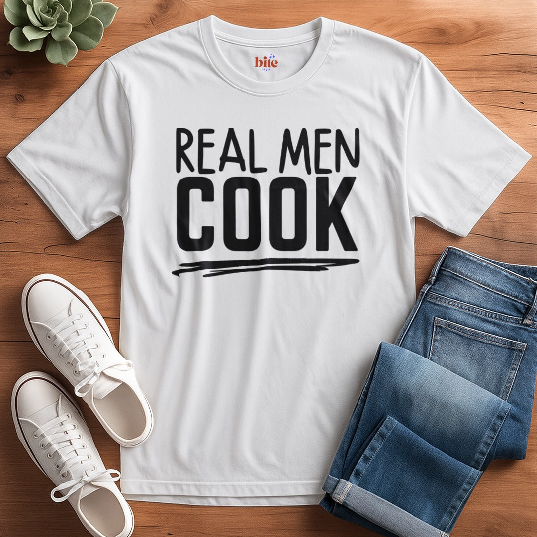 Real Men Cook T-Shirt