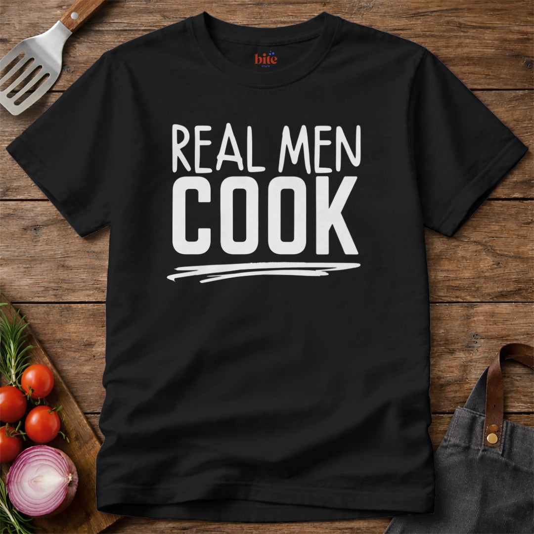 Real Men Cook T-Shirt