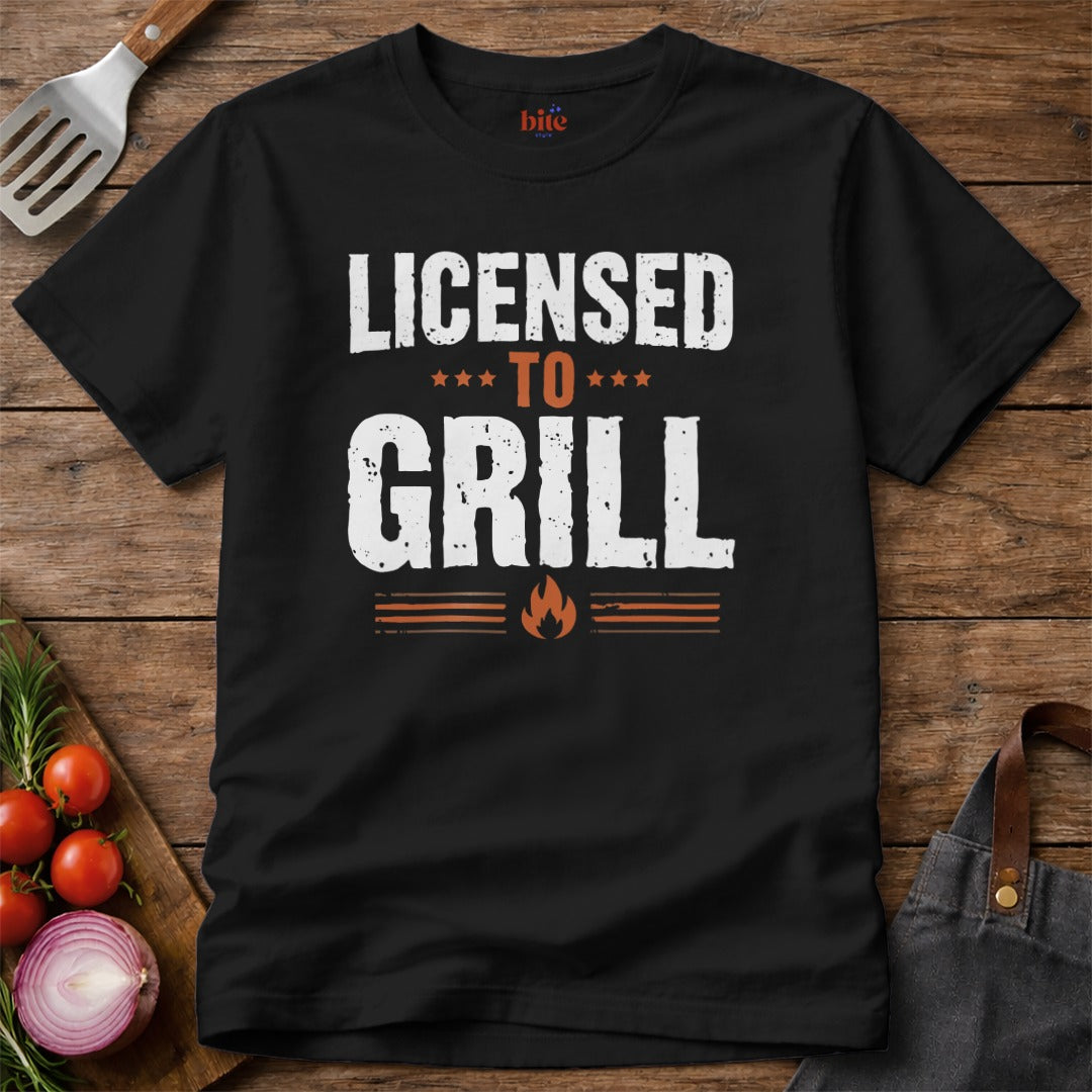 Licensed To Grill T-Shirt