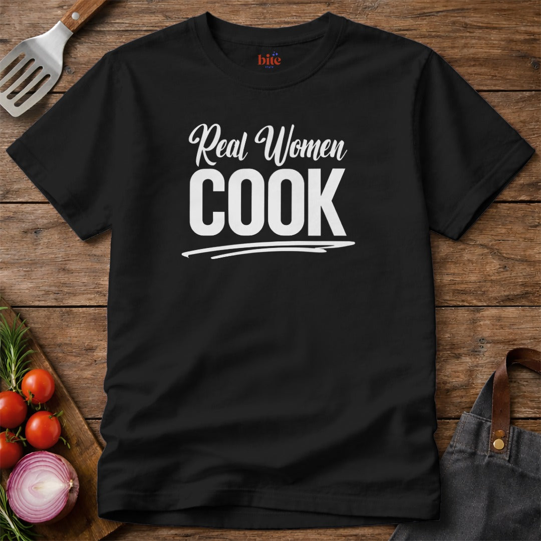 Real Women Cook T-Shirt