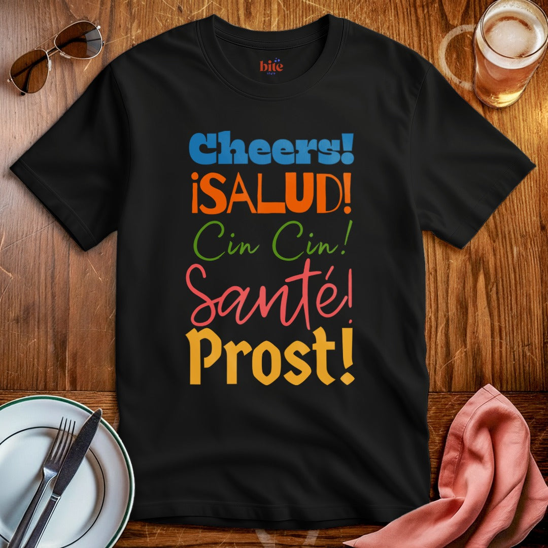 Fluent In Cheers T-Shirt