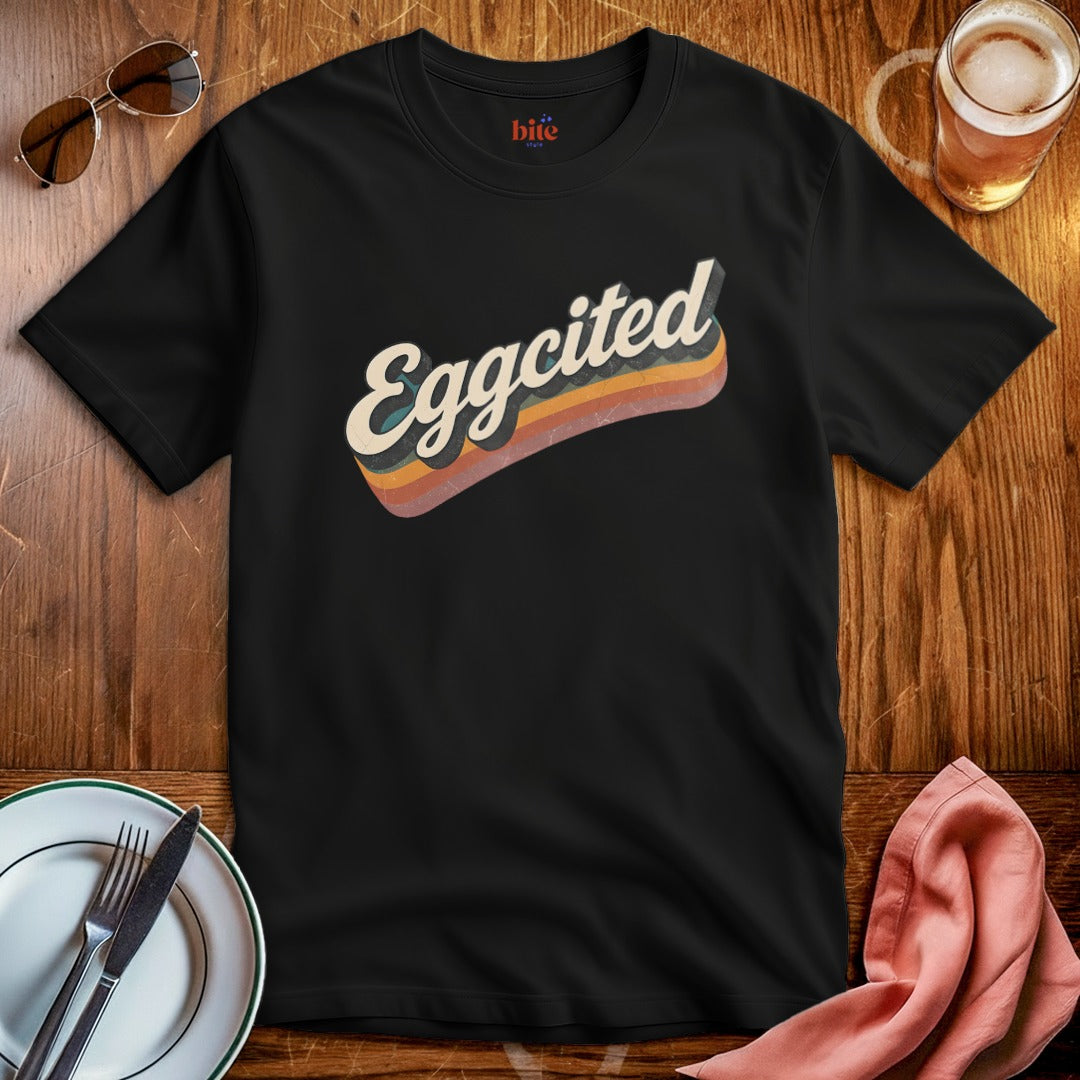 Eggcited Retro T-Shirt