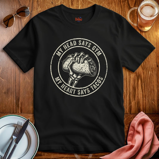 Tacos Versus Gym T-Shirt