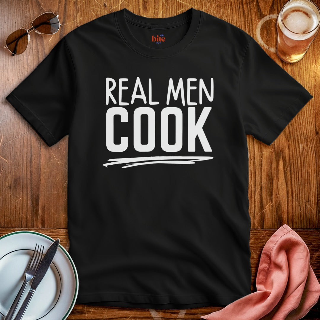 Real Men Cook T-Shirt