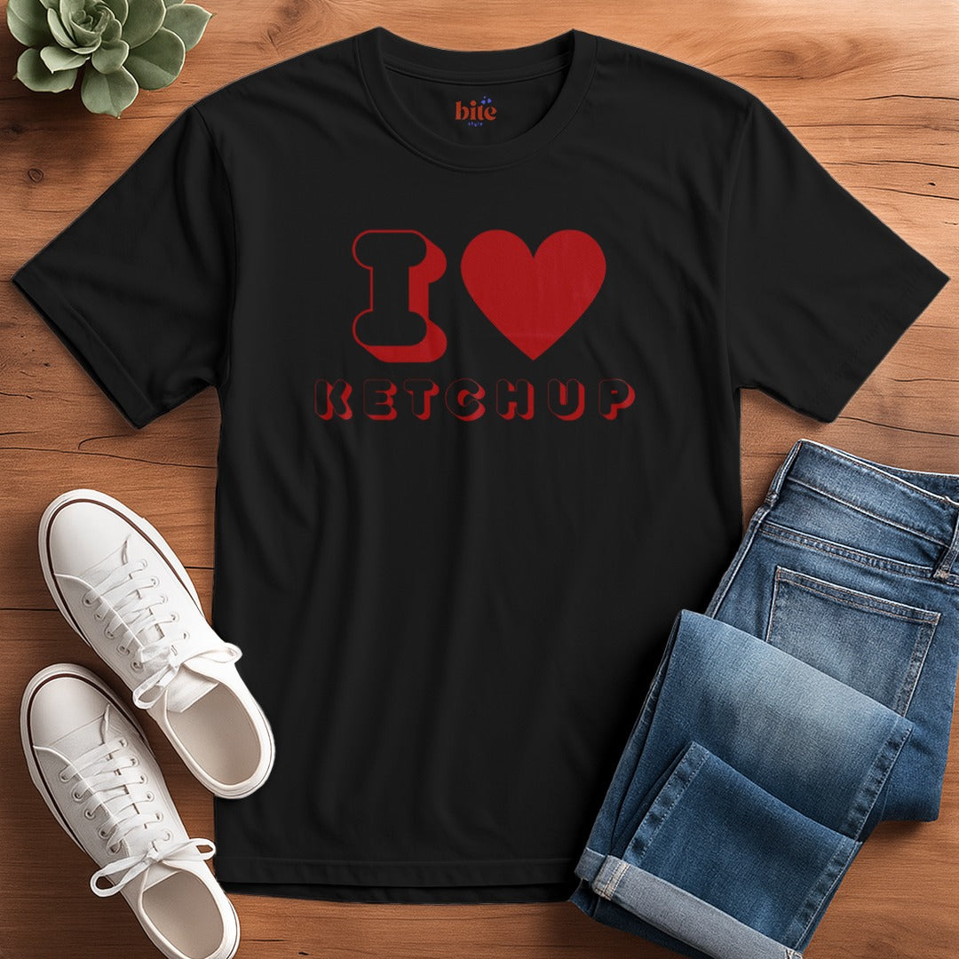 I Love Ketchup T-Shirt