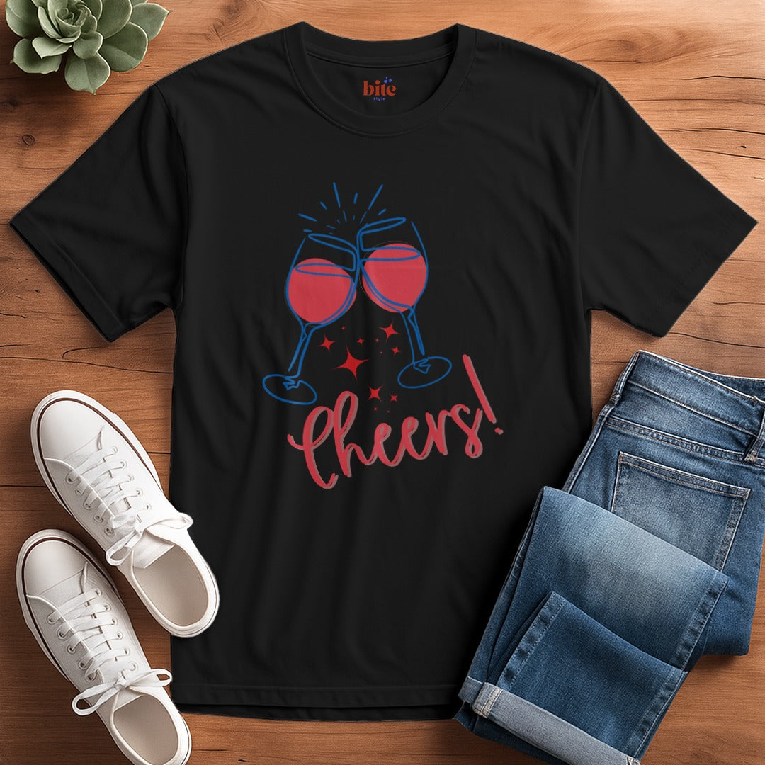 Cheers Wine T-Shirt