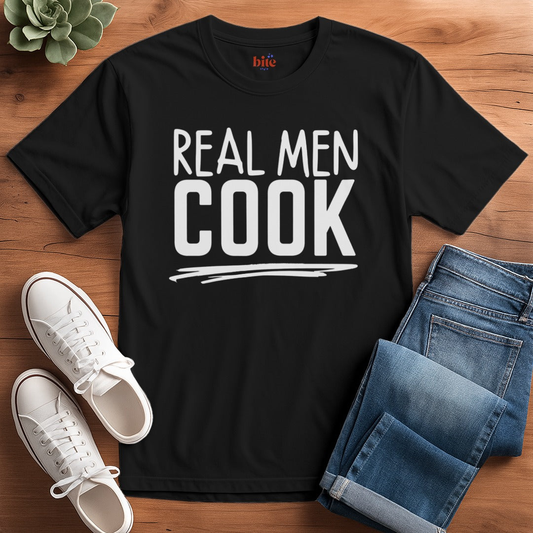 Real Men Cook T-Shirt
