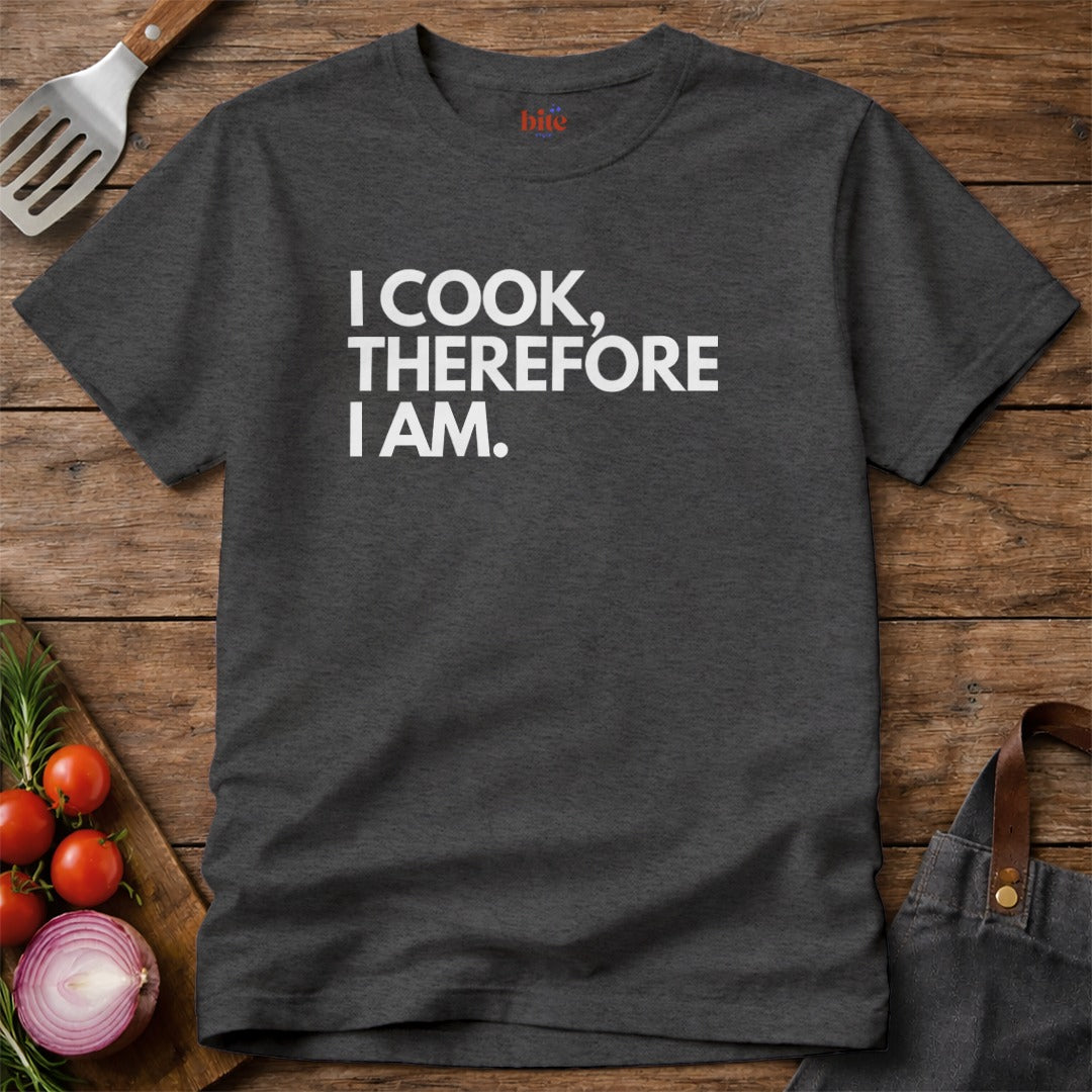 I Cook Therefore I Am T-Shirt