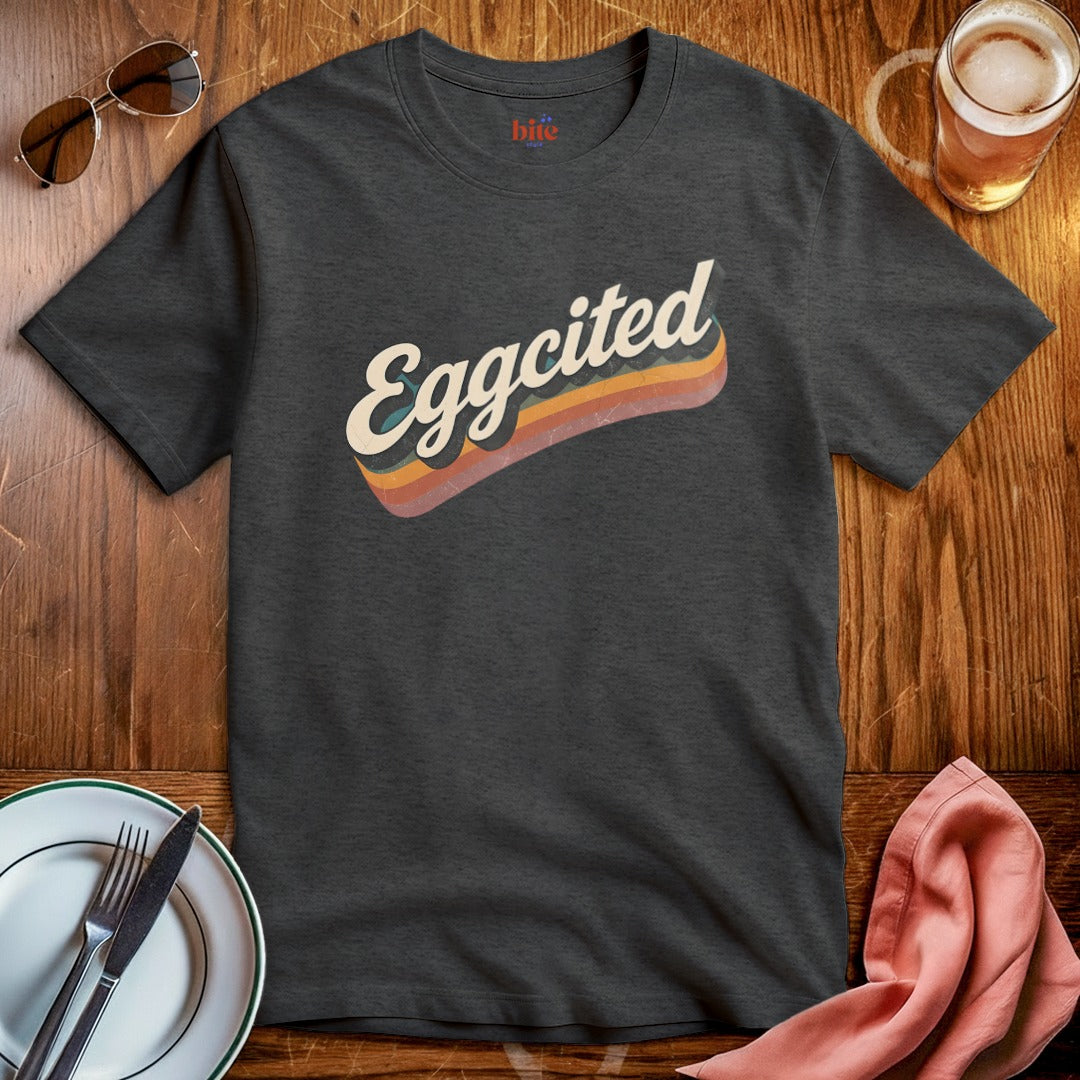 Eggcited Retro T-Shirt
