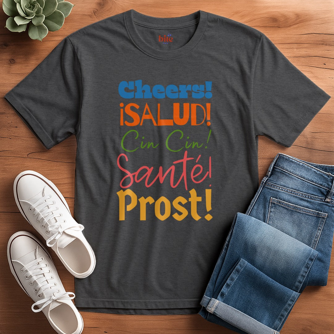 Fluent In Cheers T-Shirt