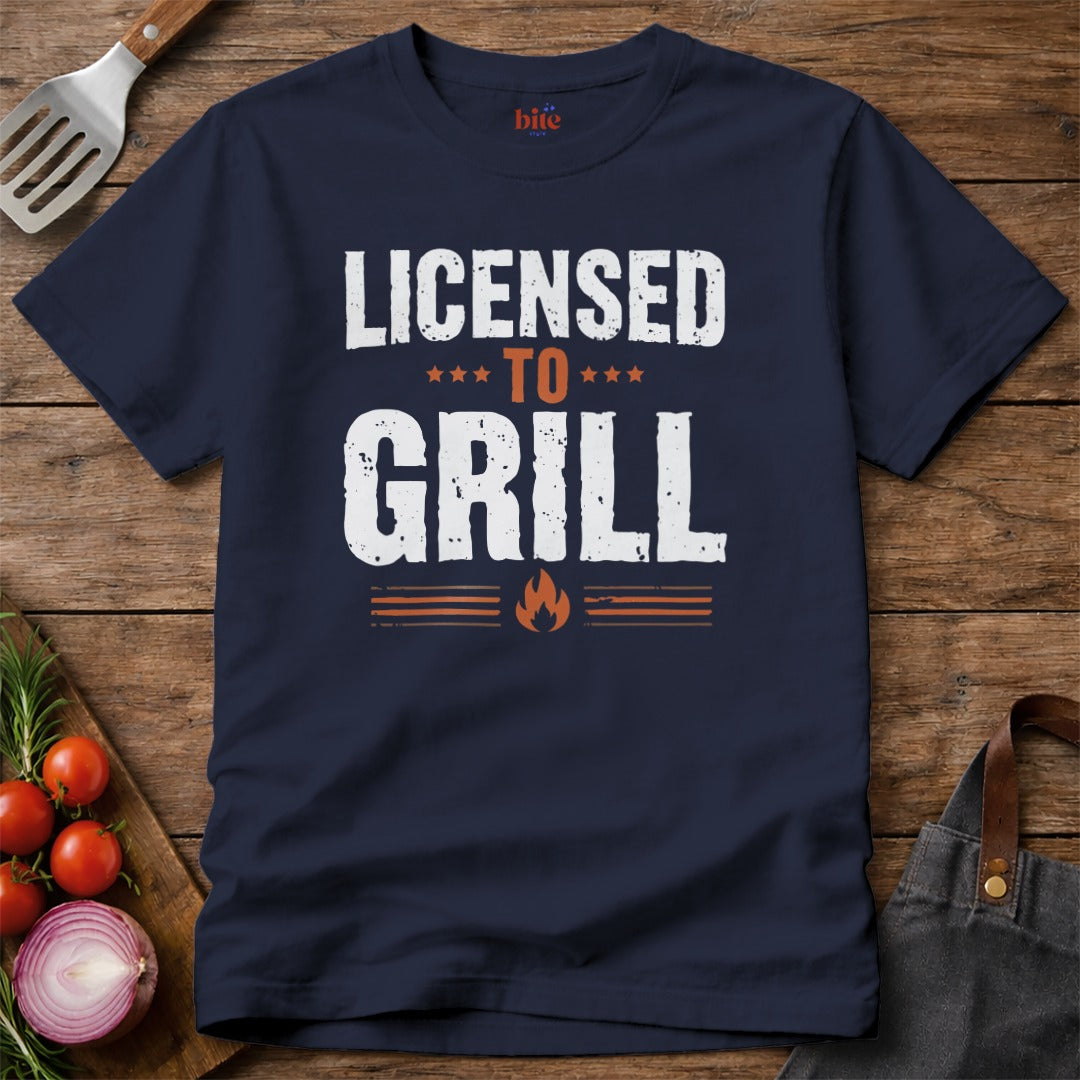 Licensed To Grill T-Shirt
