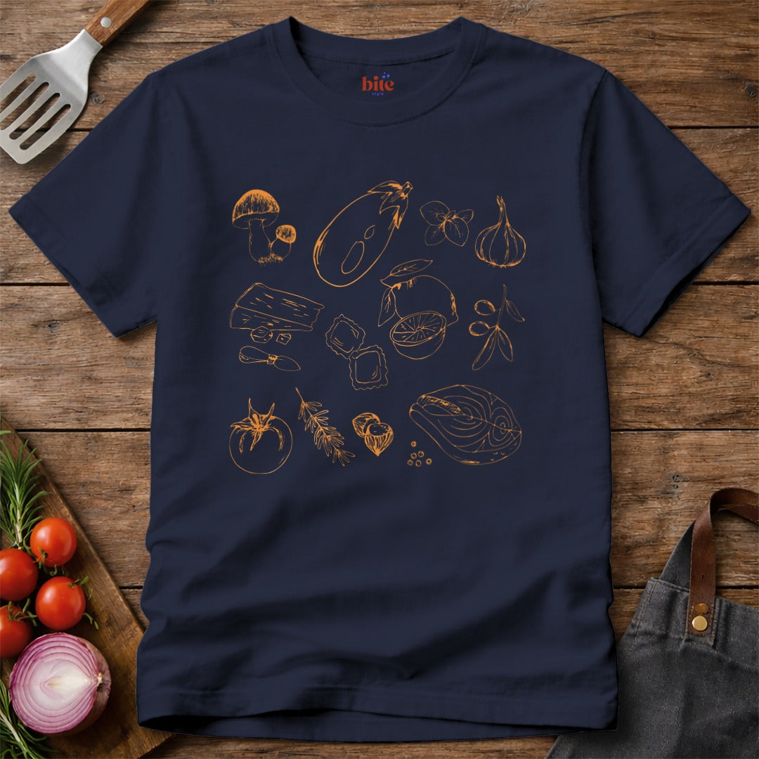 Mediterranean Ingredients T-Shirt