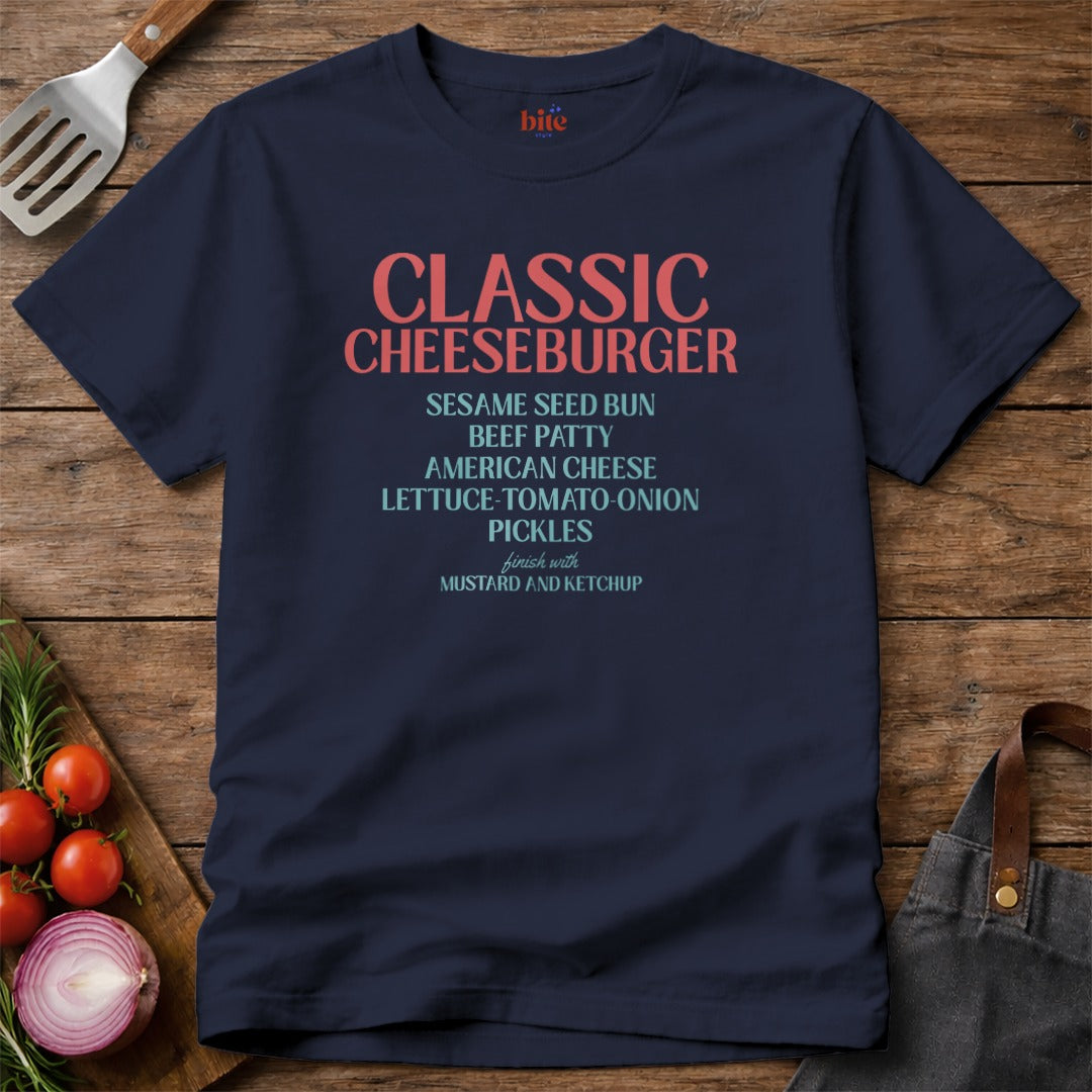 Cheeseburger Recipe T-Shirt