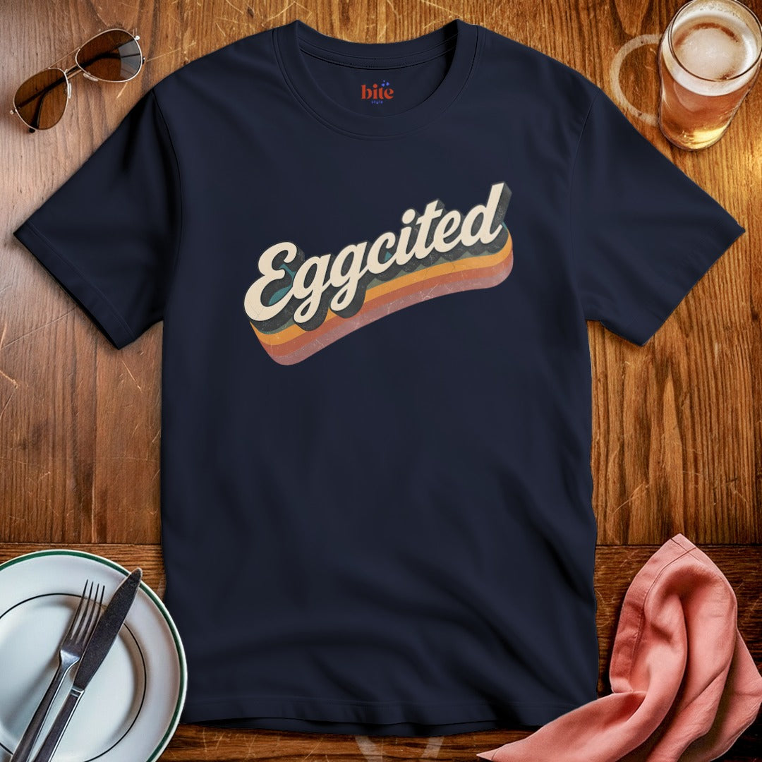 Eggcited Retro T-Shirt