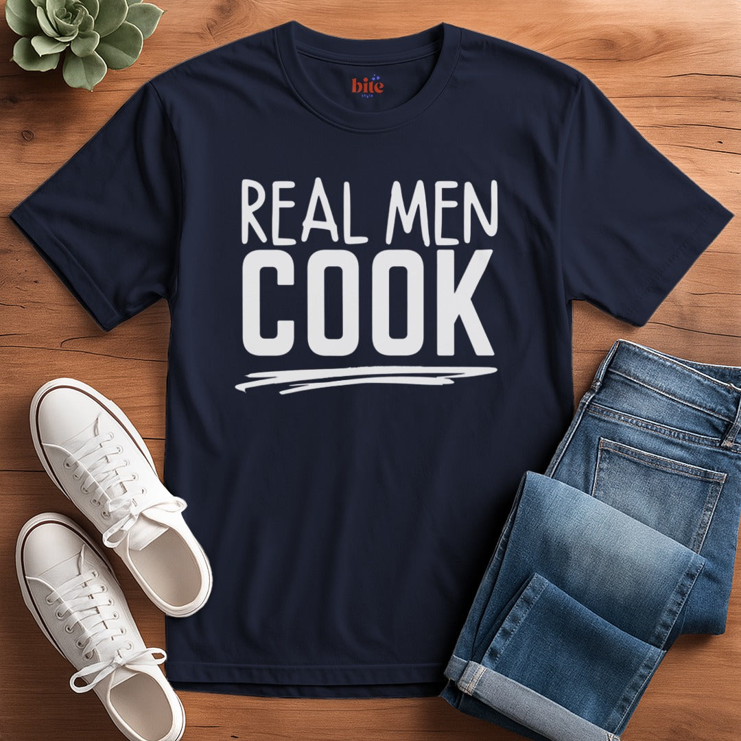 Real Men Cook T-Shirt