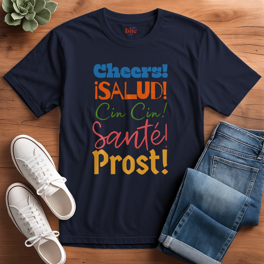 Fluent In Cheers T-Shirt