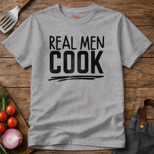 Real Men Cook T-Shirt