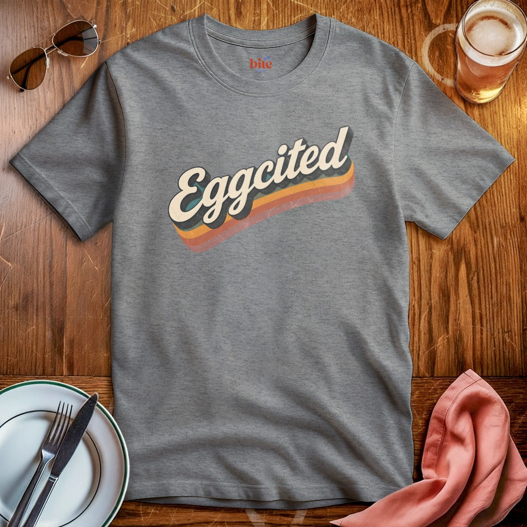 Eggcited Retro T-Shirt