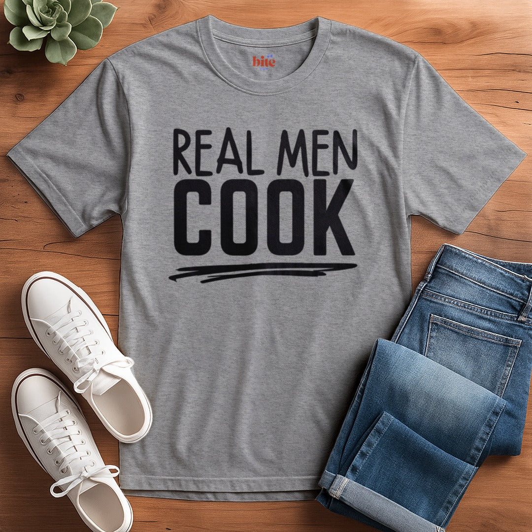 Real Men Cook T-Shirt