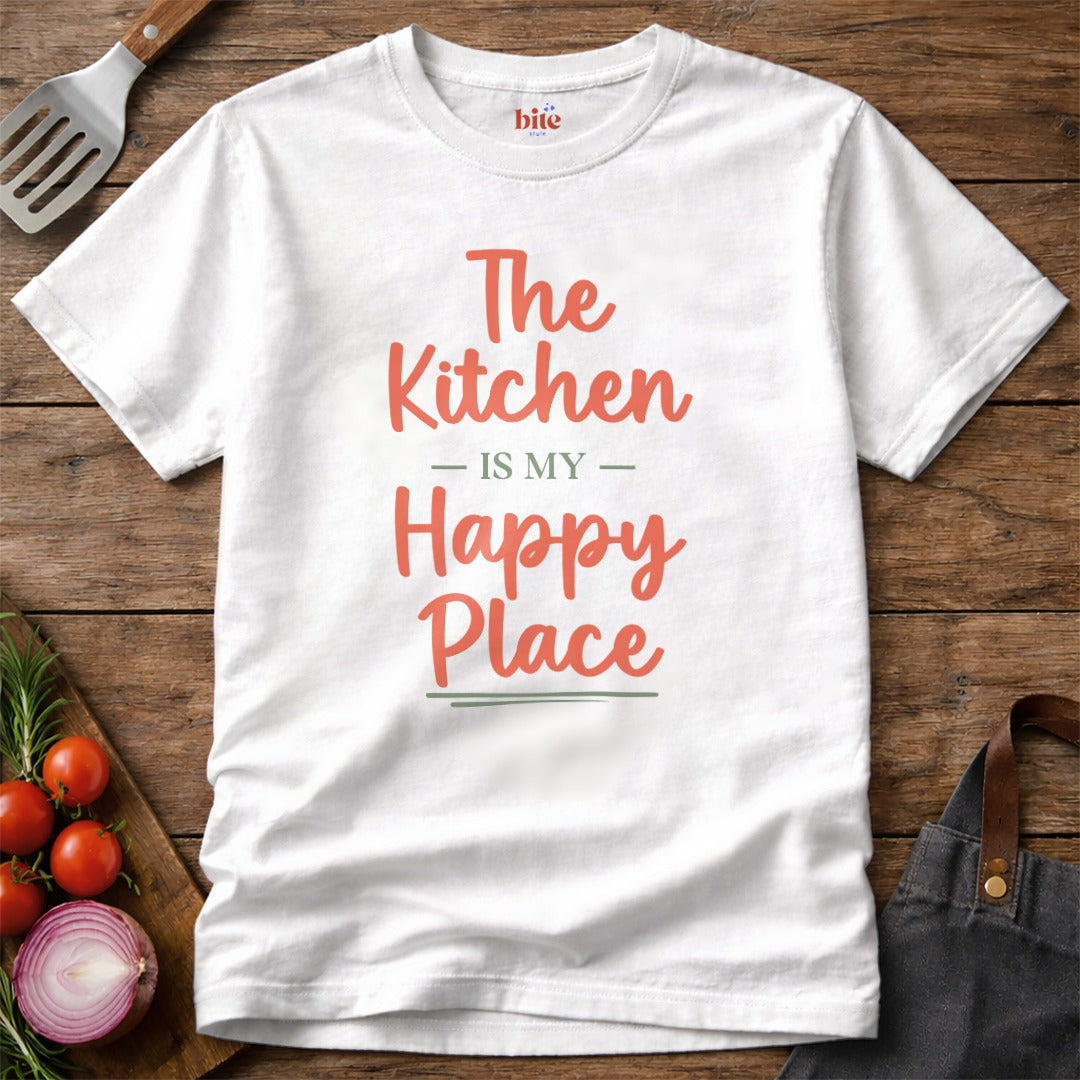 Kitchen Is My Happy Place T-Shirt