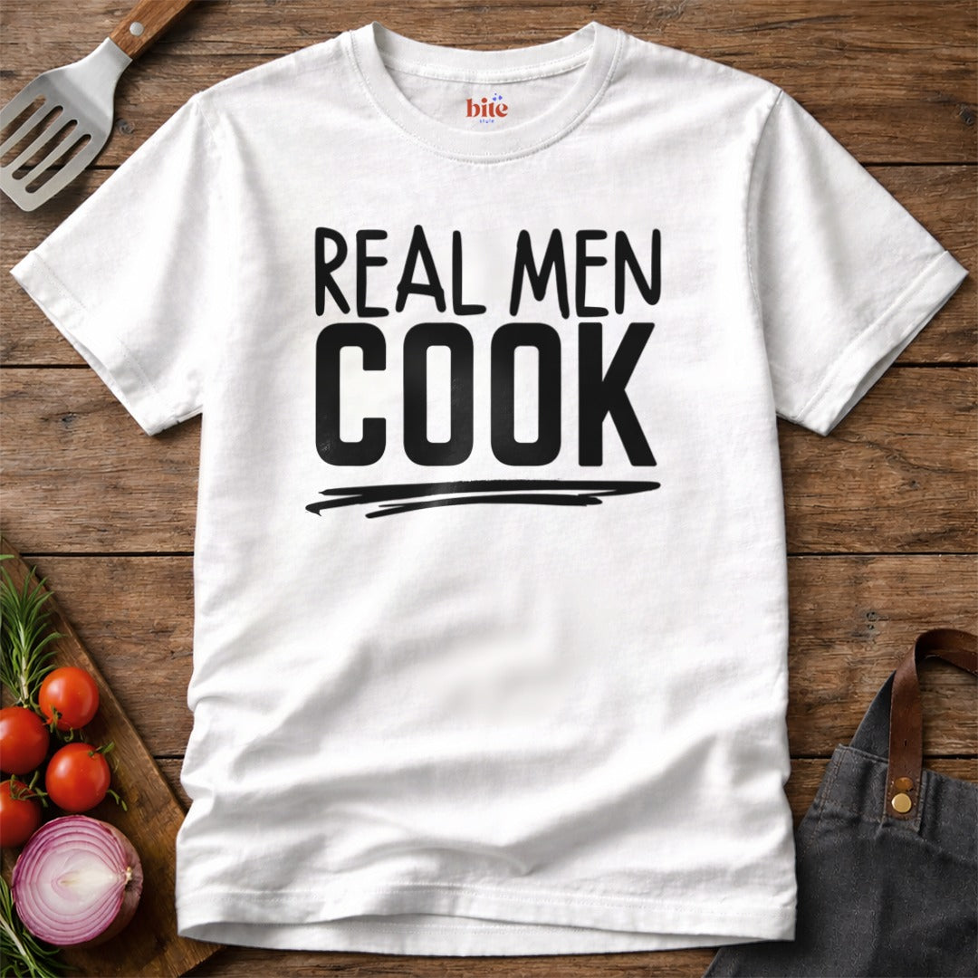 Real Men Cook T-Shirt