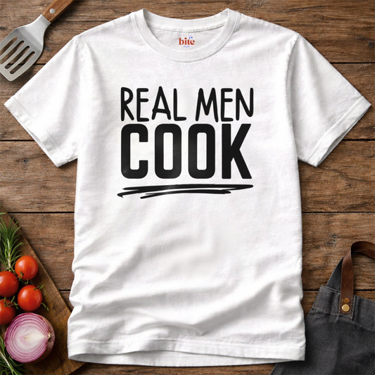 Real Men Cook T-Shirt