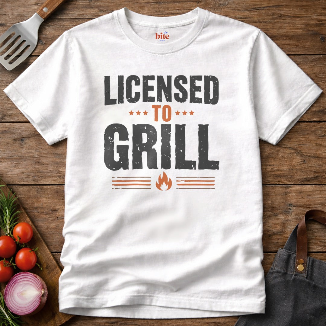 Licensed To Grill T-Shirt
