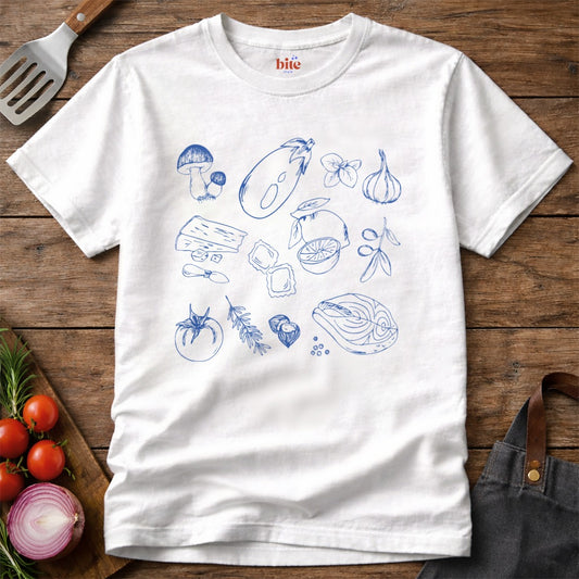 Mediterranean Ingredients T-Shirt
