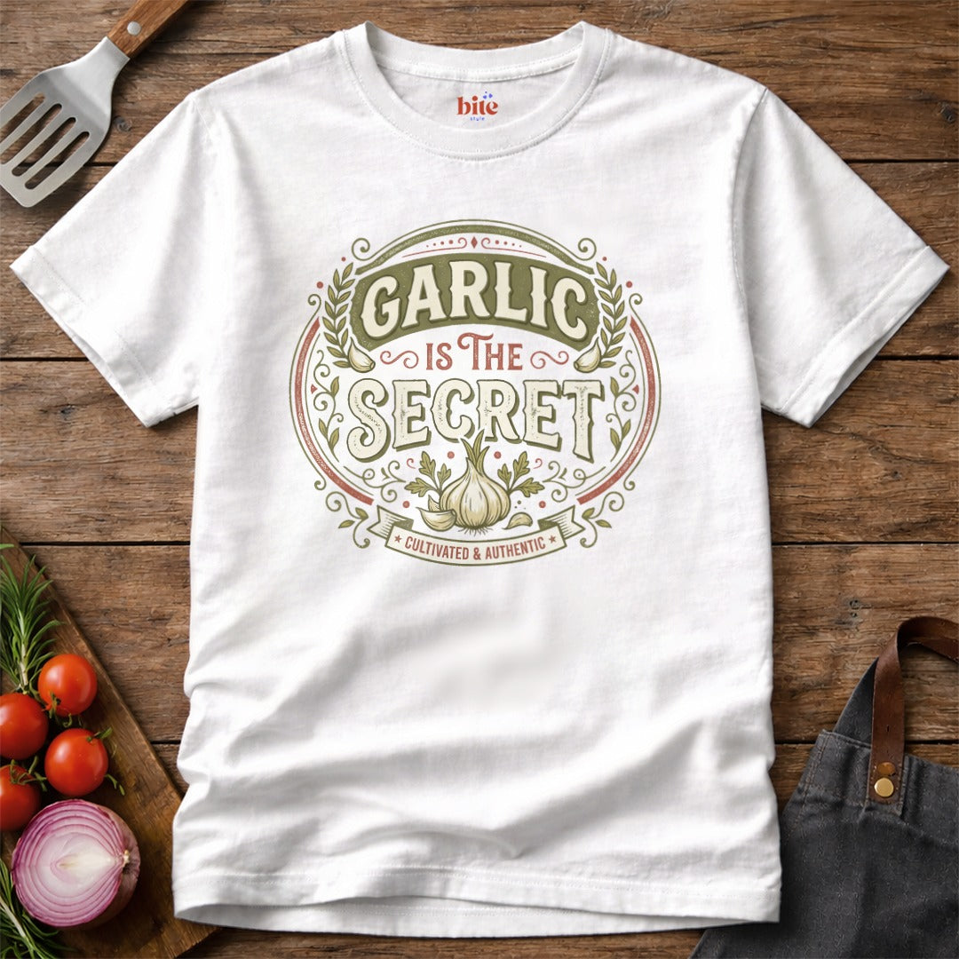 Garlic Is The Secret T-Shirt