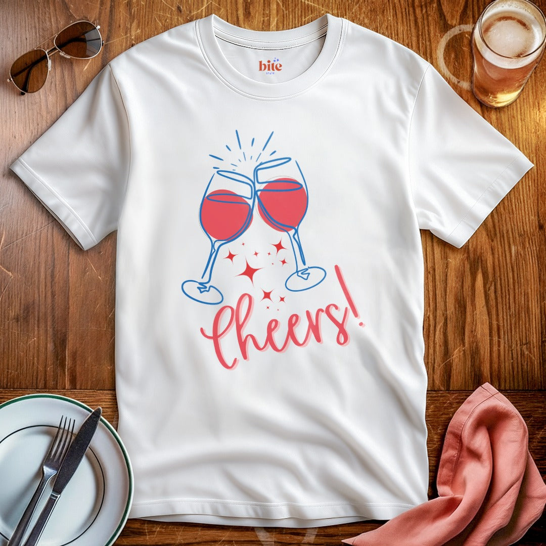 Cheers Wine T-Shirt
