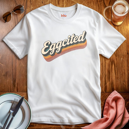 Eggcited Retro T-Shirt