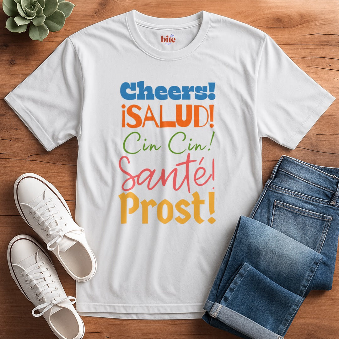 Fluent In Cheers T-Shirt