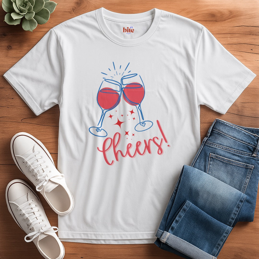 Cheers Wine T-Shirt