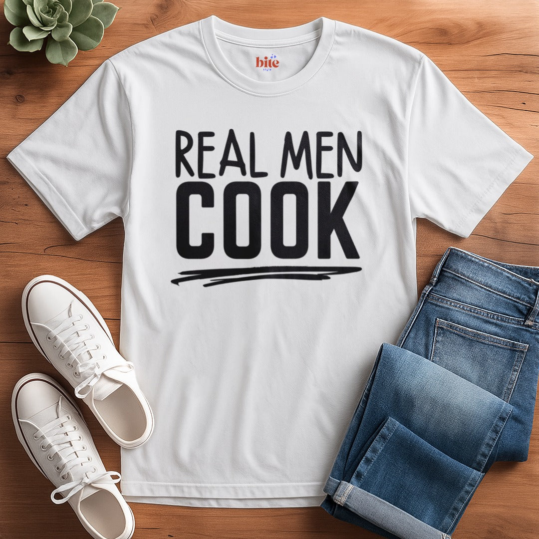 Real Men Cook T-Shirt