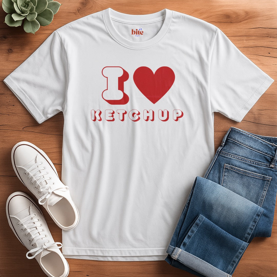 I Love Ketchup T-Shirt
